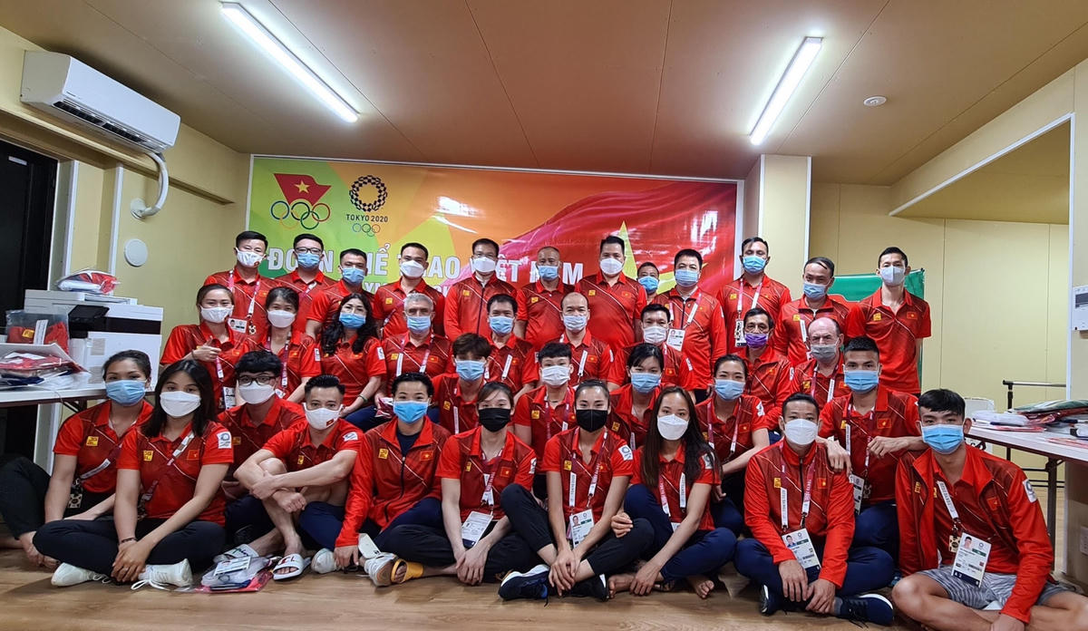 Đoàn TTVN với quyết tâm giành huy chương tại Olympic Tokyo.