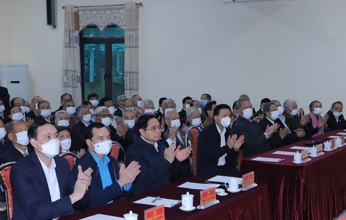 Thủ tướng Phạm Minh Chính đánh giá cao những đóng góp của CLB Hàm Rồng trong sự phát triển chung của tỉnh Thanh Hoá