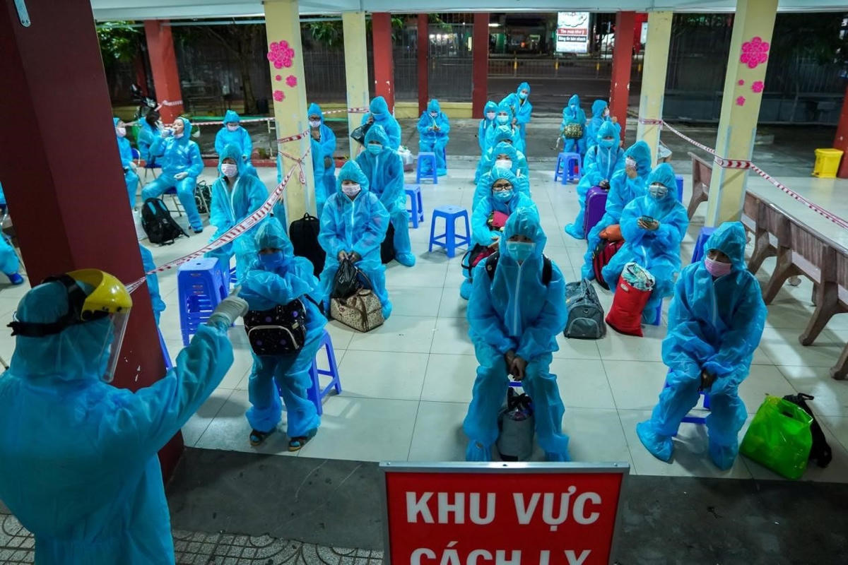 Nhiều ca nhiễm Covid-19 xuất hiện tại các khu công nghiệp.