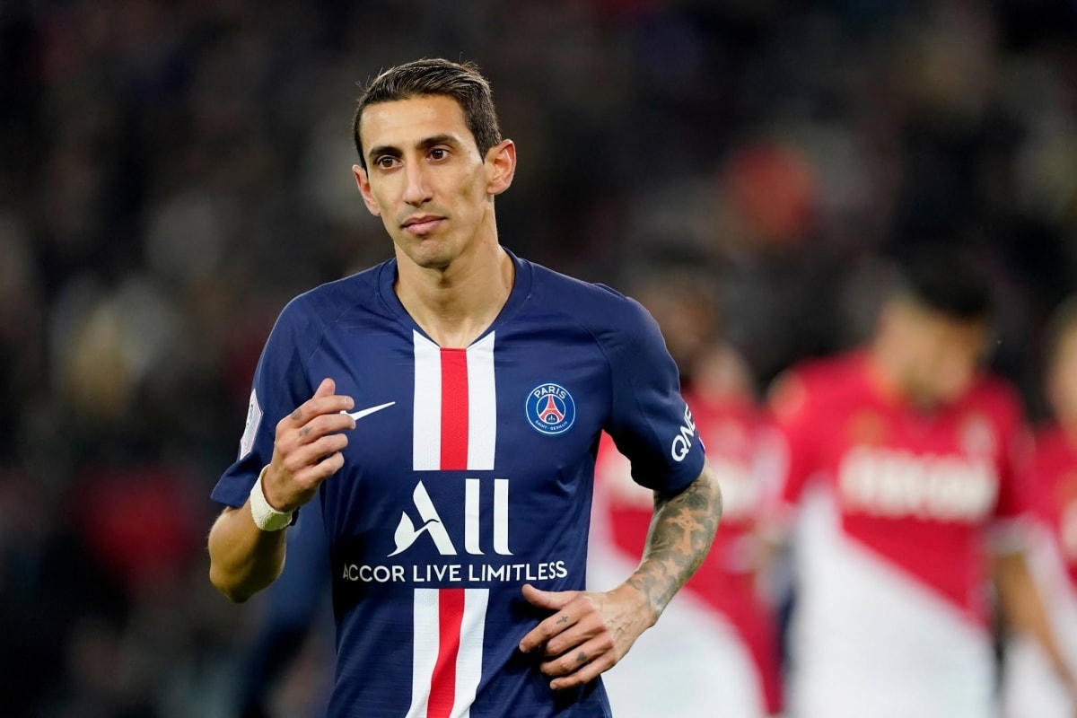 6. Angel Di Maria | Tuổi: 33 | CLB: PSG | Định giá chuyển nhượng: 20 triệu Euro