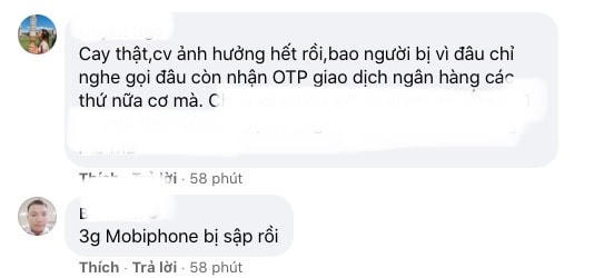 Các khách hàng chia sẻ về việc lỡ hợp đồng khi mạng Mobifone không liên lạc đươc. (Nguồn: Tổng hợp)