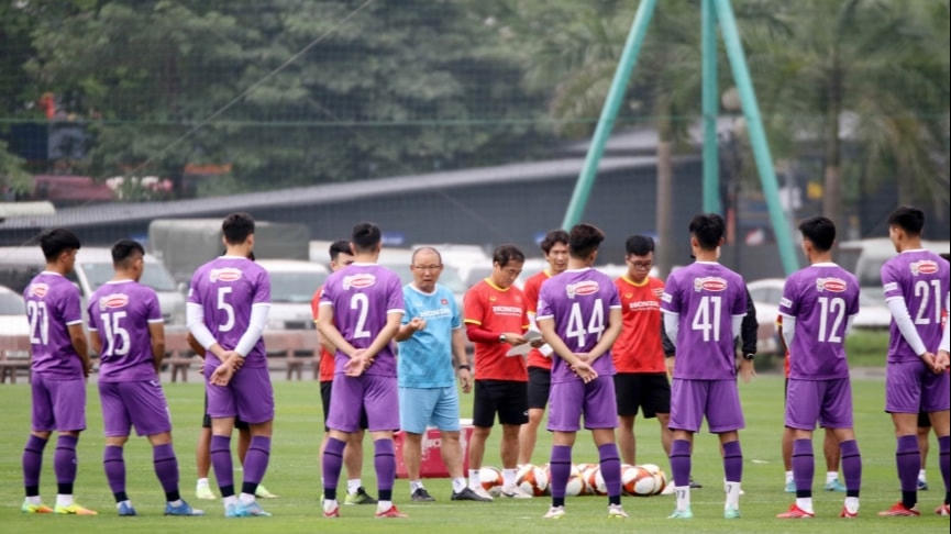 U23 Việt Nam trước trận gặp U20 Hàn Quốc.