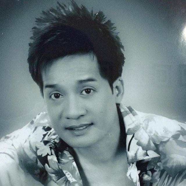 Nghệ sĩ Minh Nhí thời trẻ.  