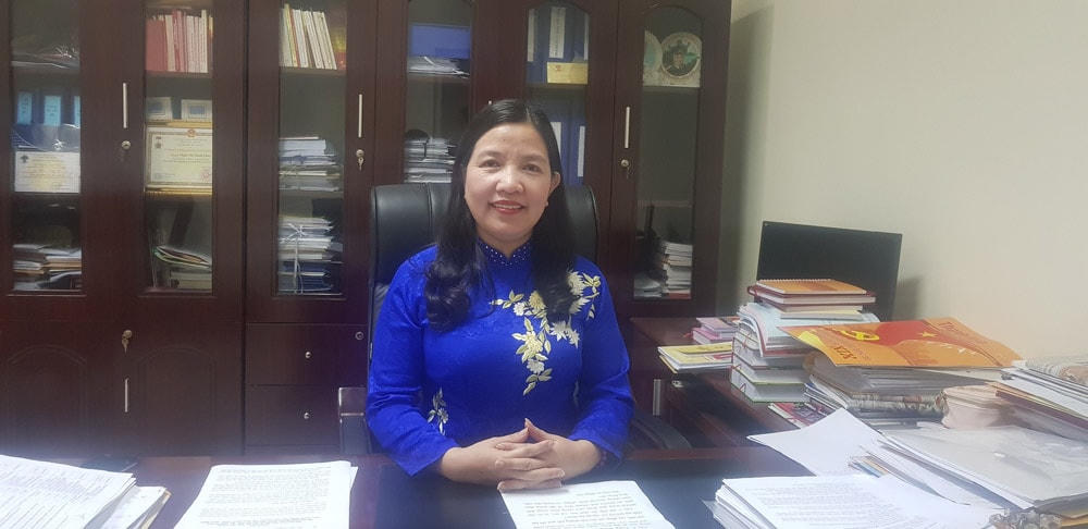 Bà Phạm Thị Thanh Thuỷ.
