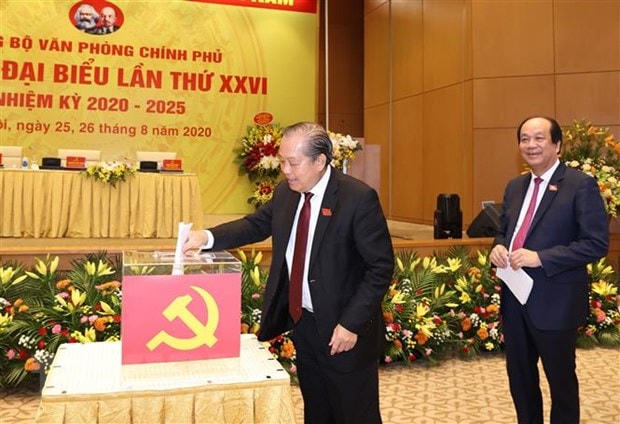 VPCP đóng góp hoàn thiện dự thảo văn kiện Đại hội Đảng