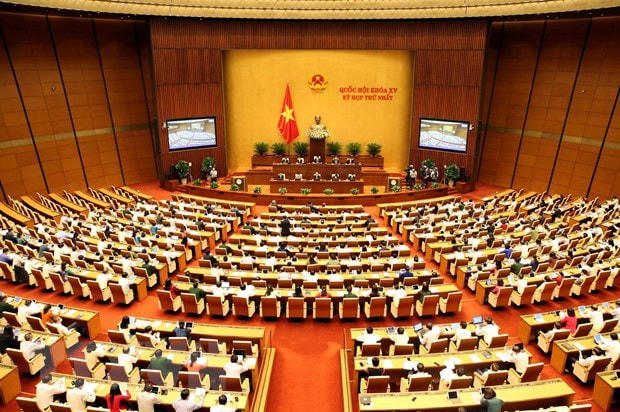 Quang cảnh phiên họp chiều 25/7. Ảnh: Phạm Kiên/TTXVN.  