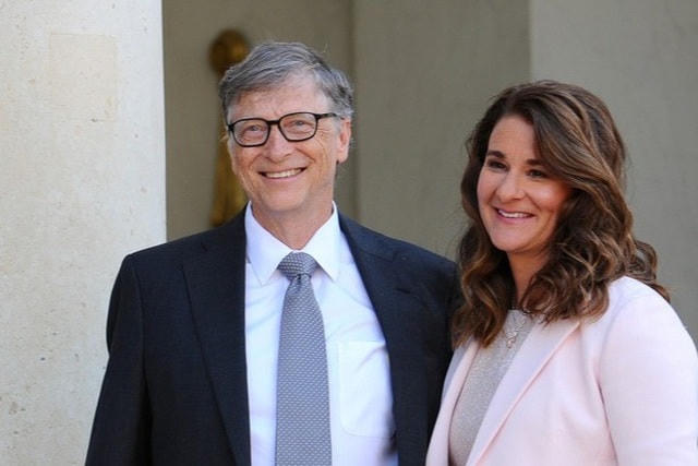 Vợ chồng Bill Gates và Melinda Gates. Ảnh: Reuters.  