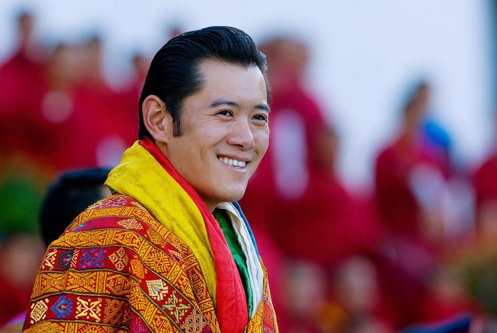 Nhà vua Bhutan Jigme Khesar Namgyel Wangchuck (Ảnh: Getty).