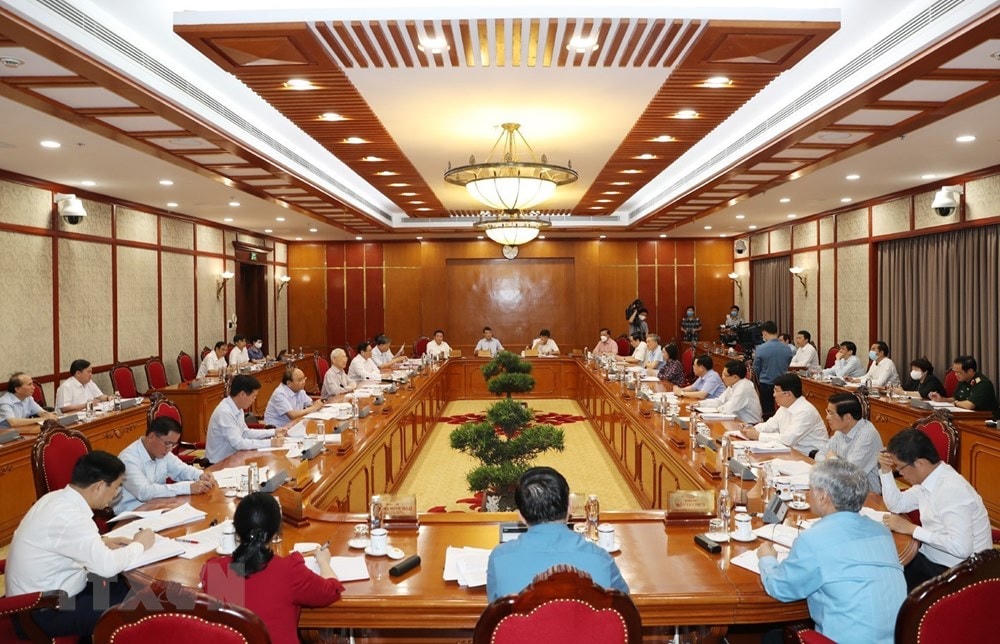 Toàn cảnh cuộc họp. (Ảnh: Trí Dũng/TTXVN).