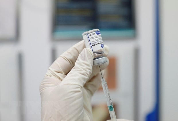 Vaccine phòng Covid-19 Sputnik V của Nga. (Ảnh: THX/TTXVN).
