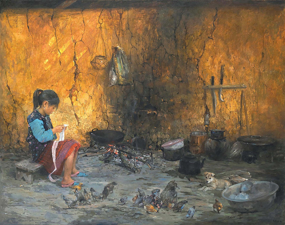 “Không gian trong bếp”.