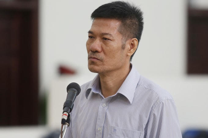 Bị cáo Nguyễn Nhật Cảm. Ảnh: Phạm Dự.