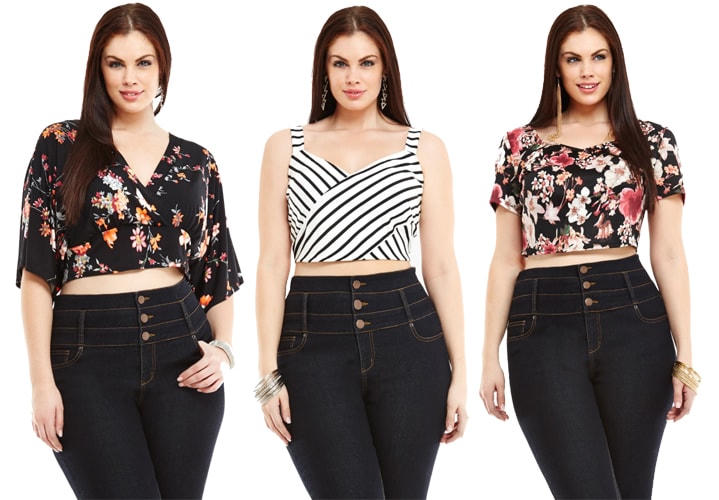 Mặc chiếc crop top vừa vặn với cơ thể.