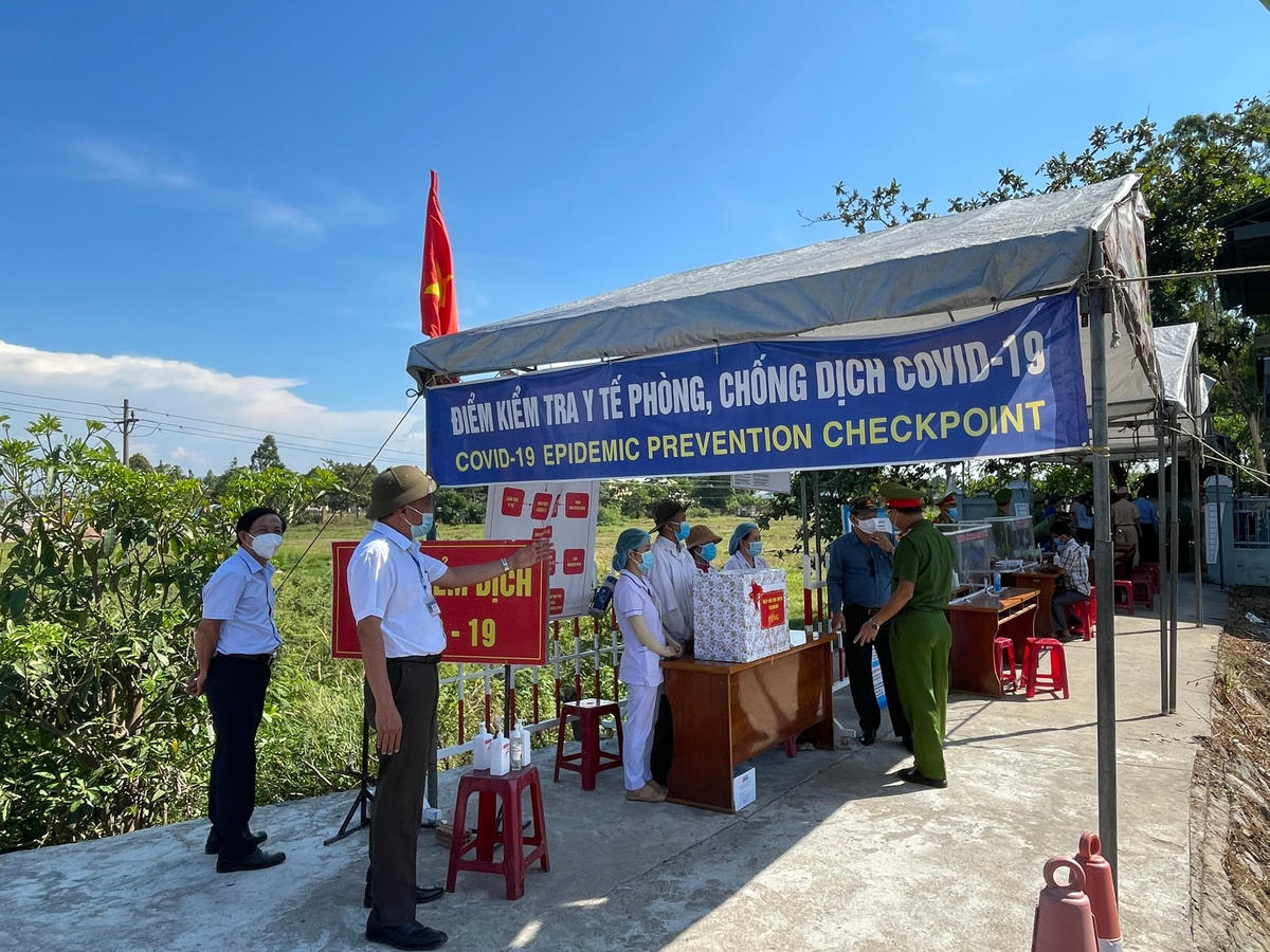 Quảng Nam tăng cường phòng, chống dịch Covid-19.