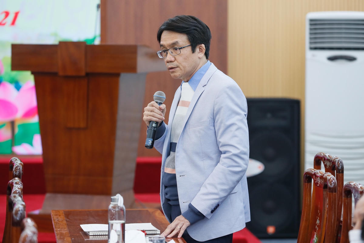Ông Trần Việt Anh phát biểu tại Hội nghị.