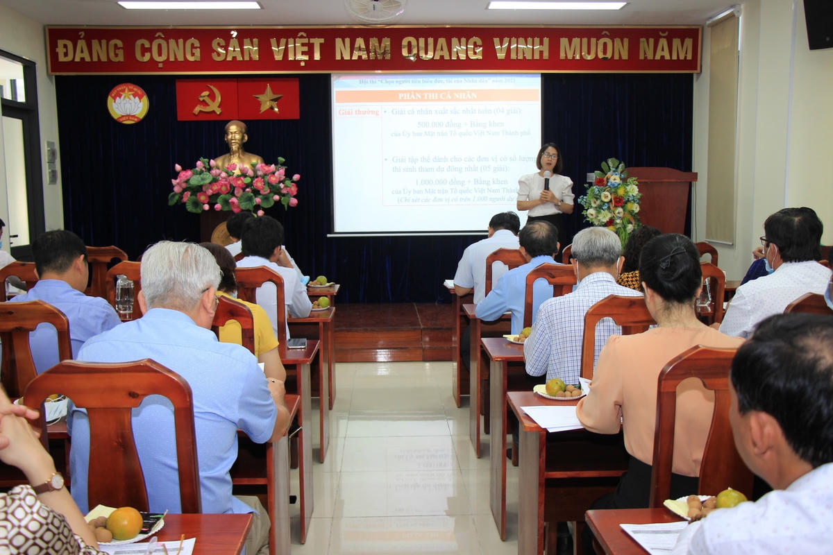 Quang cảnh hội nghị triển khai Hội thi.