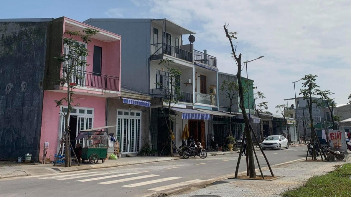 Một góc khu tái định cư Bắc Hương Sơ.