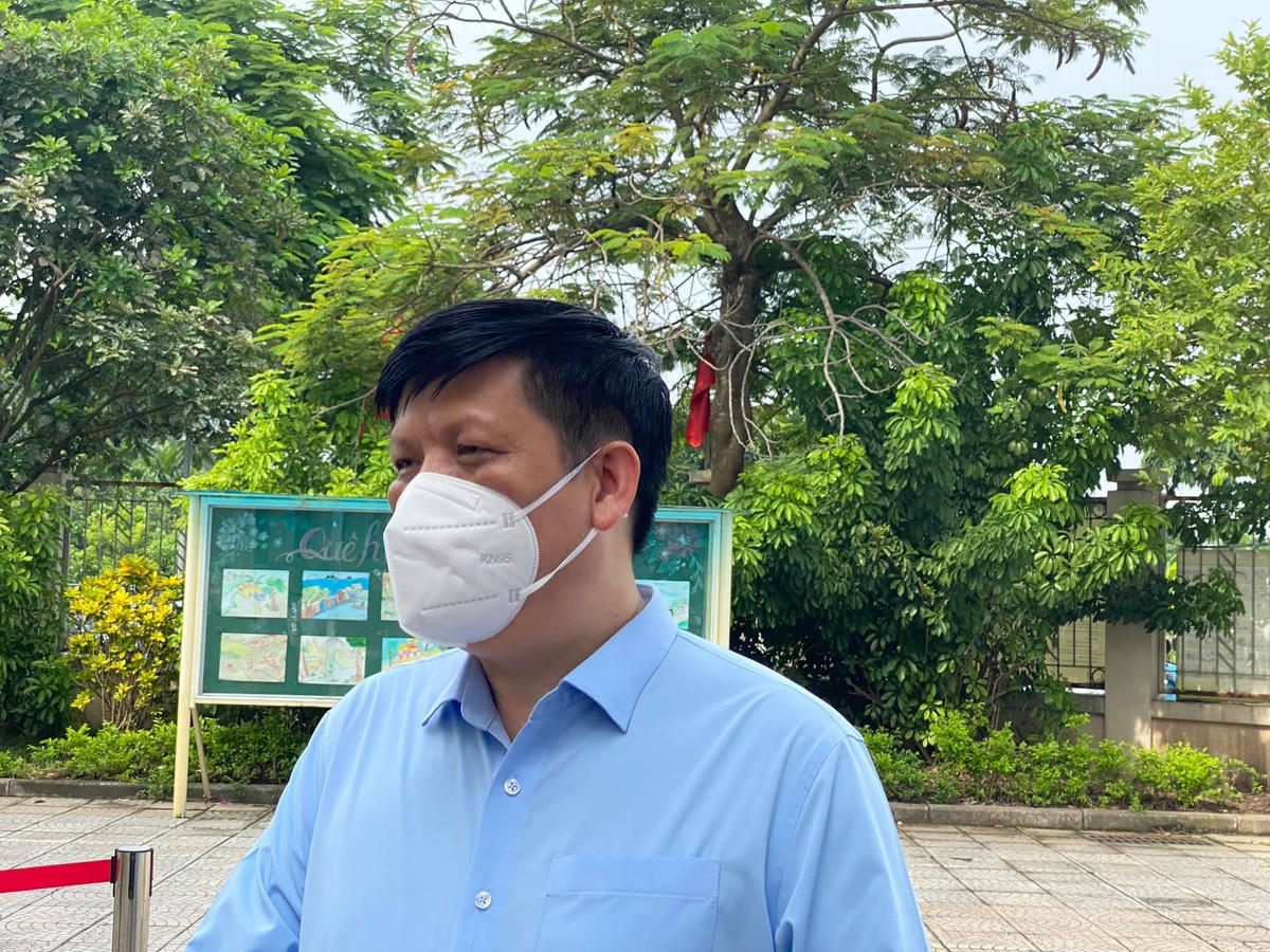 Bộ trưởng Bộ Y tế Nguyễn Thanh Long. Ảnh: BYT