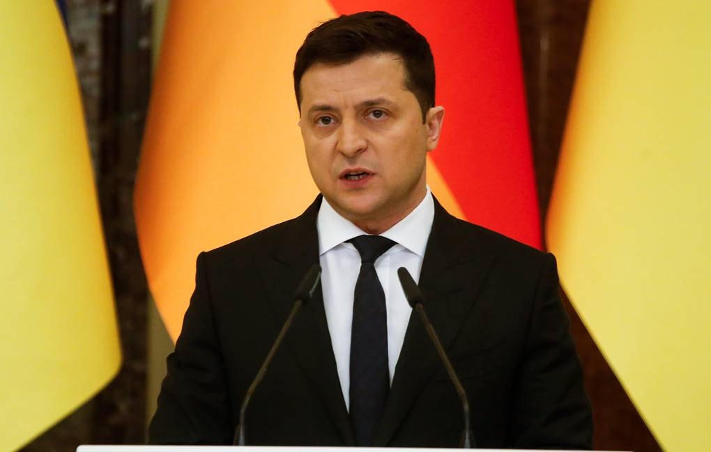 Tổng thống Ukraine Volodymyr Zelensky. Ảnh: Tass. 
