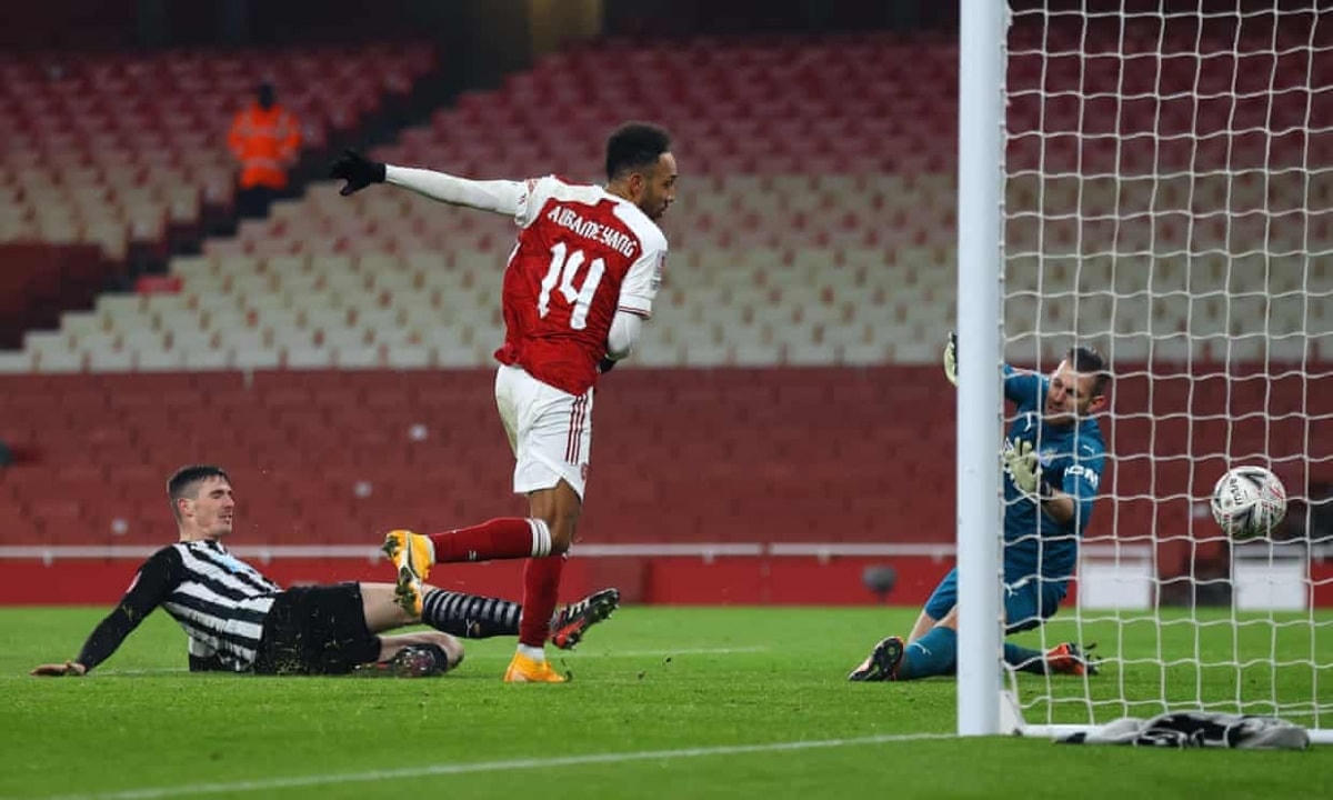 Arsenal khuất phục Newcastle sau 120 phút thi đấu. Ảnh: Getty.