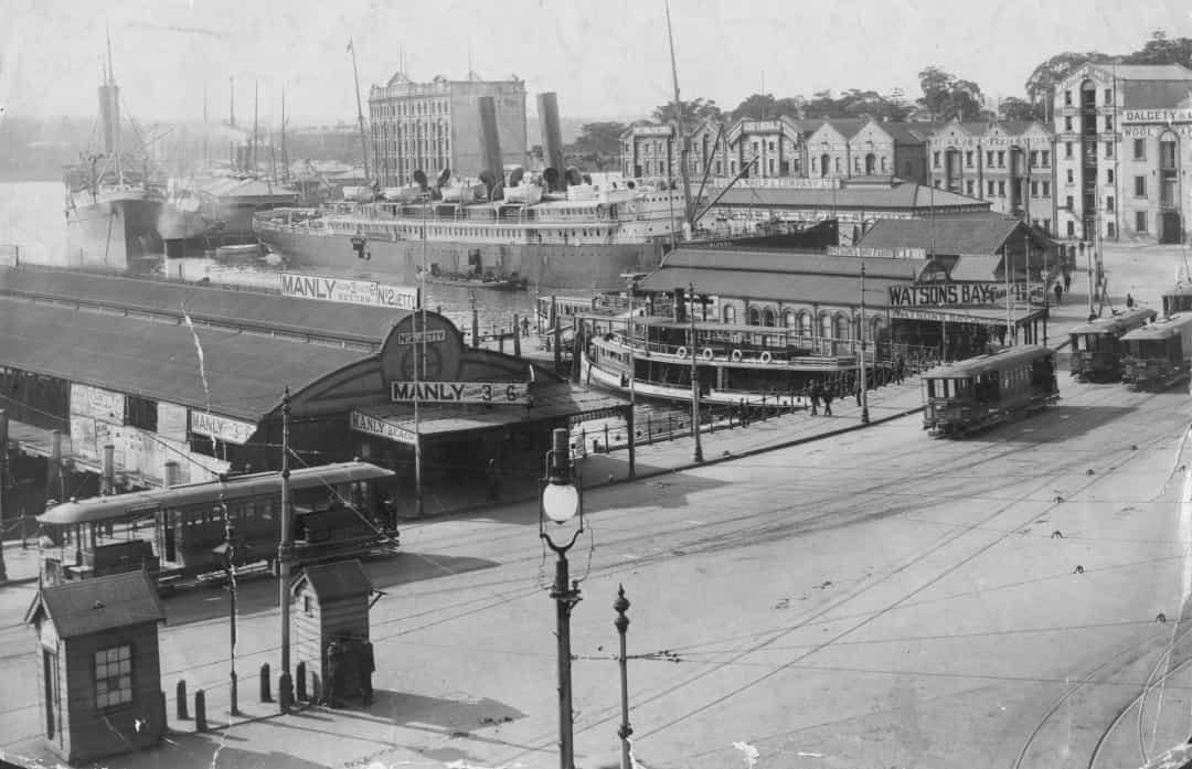 Thành phố nổi tiếng của Úc vào năm 1900.  