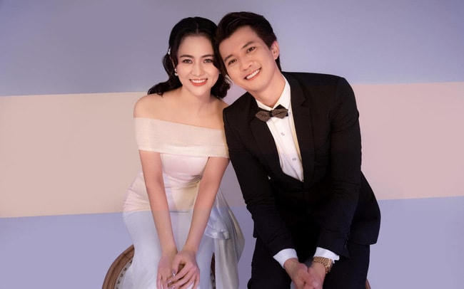 Ảnh cưới trong phim của Việt Hoa và Hà Việt Dũng. 