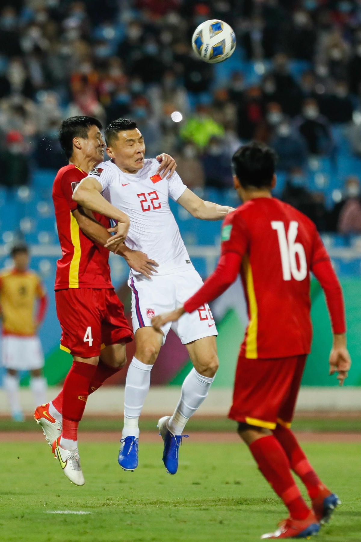 [ẢNH] Những hình ảnh ấn tượng trận Việt Nam - Trung Quốc ngày đầu năm mới