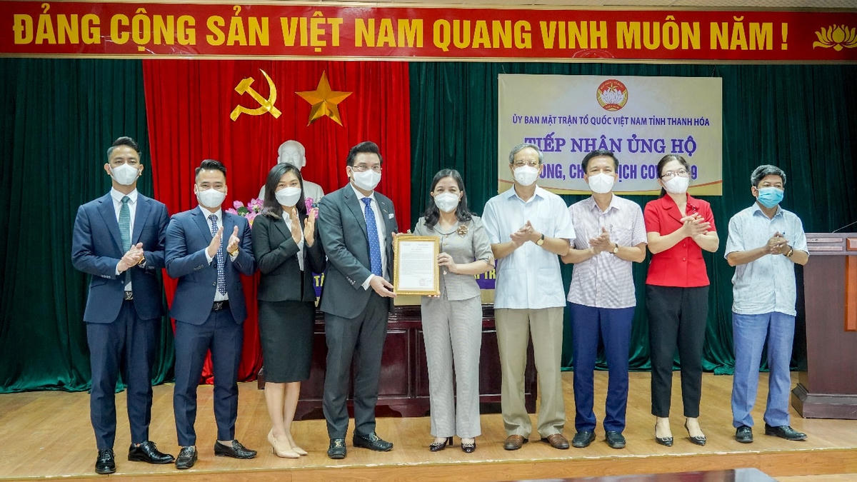 Danko Group chung tay cùng công tác phòng chống dịch tỉnh Thanh Hóa