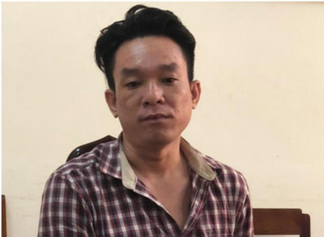 Lê Phạm Bảo Thi tại cơ quan công an (ảnh VKS).