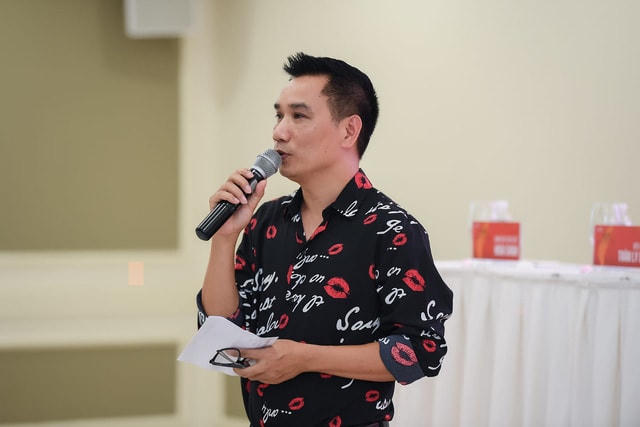Nhà báo Ngô Bá Lục.