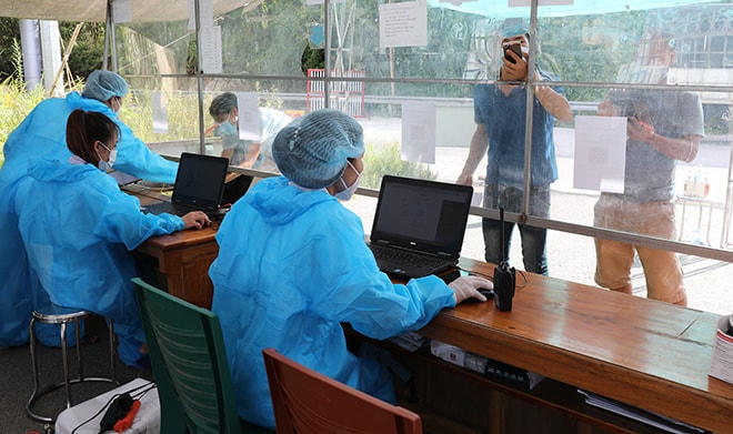 Yên Bái tăng cường kiểm soát người vào tỉnh tại các chốt
