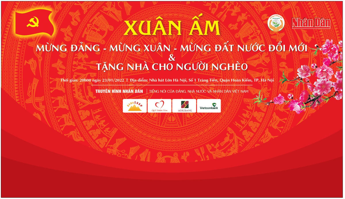 Chương trình được tổ chức vào 20h ngày 23/1, tại Nhà hát Lớn Hà Nội.