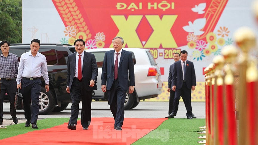 Trưởng Ban Nội chính Trung ương, Bí thư Trung ương Đảng Phan Đình Trạc và Chánh án TAND Tối cao Nguyễn Hòa Bình.