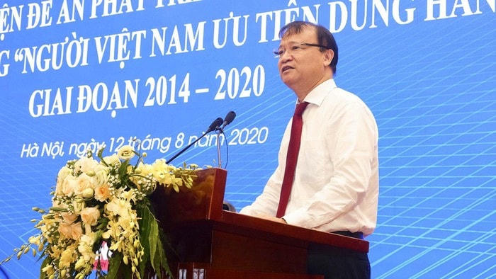 Thứ trưởng Bộ Công Thương Đỗ Thắng Hải phát biểu khai mạc Hội nghị. Ảnh: Tạp chí Công thương.