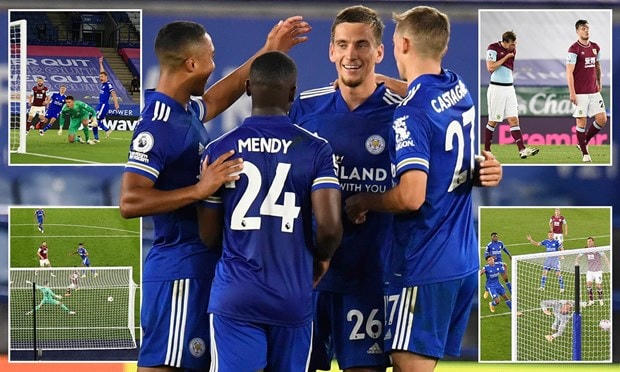 Leicester City lên ngôi đầu Premier League. (Nguồn: Daily Mail).
