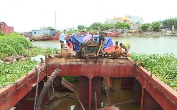 Con tàu được phát hiện trong tình trạng đã bị phá dỡ