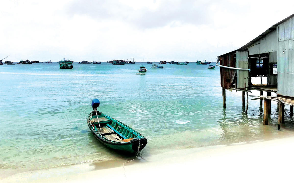 Một góc đảo Thổ Chu.  