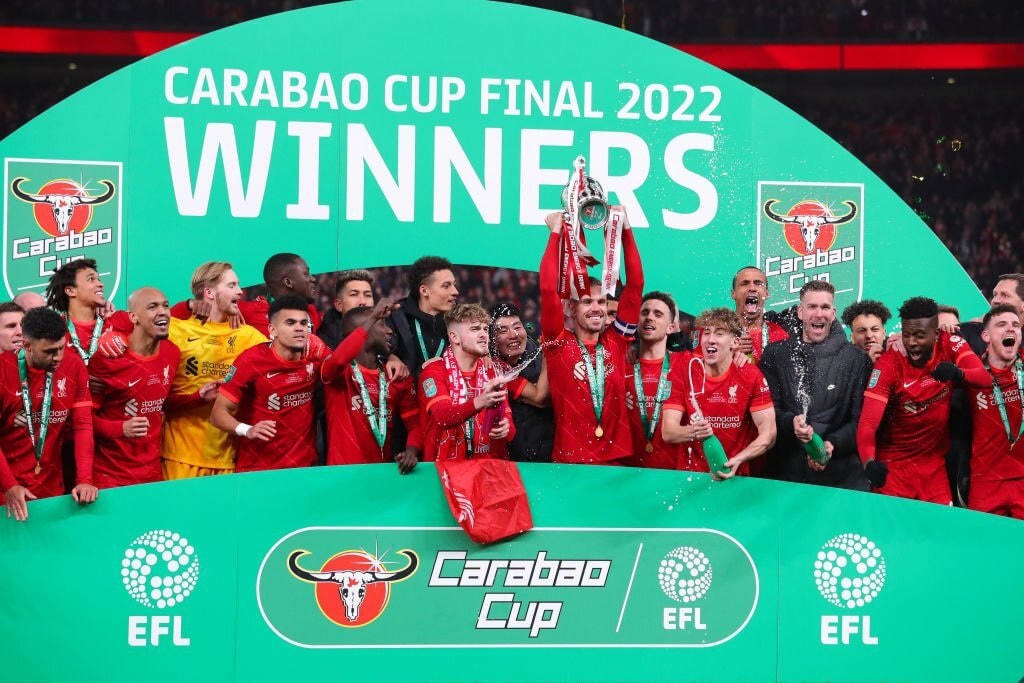 Liverpool trở thành vô địch của Carabao Cup 2021/22.