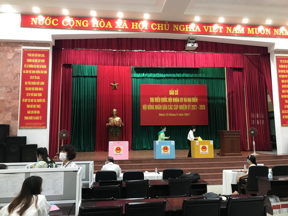 Bình Định: Cử tri đi bầu cử ĐBQH khóa XV và đại biểu HĐND các cấp đạt hơn 99,83%