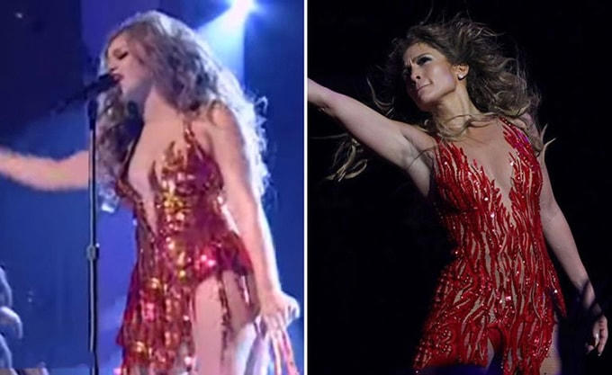 Những lần Jennifer Lopez và Beyonce mặc giống nhau