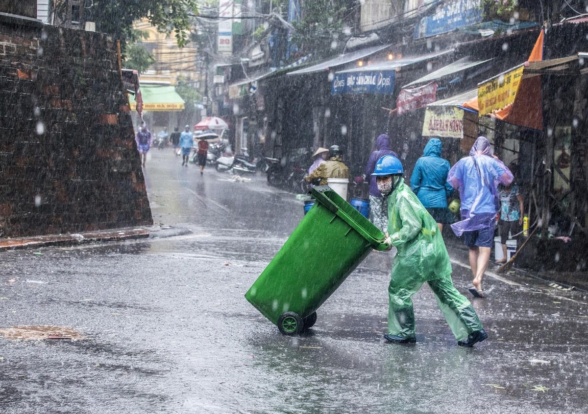 Miền Bắc sắp có gió mùa Đông Bắc mạnh kèm mưa lớn.