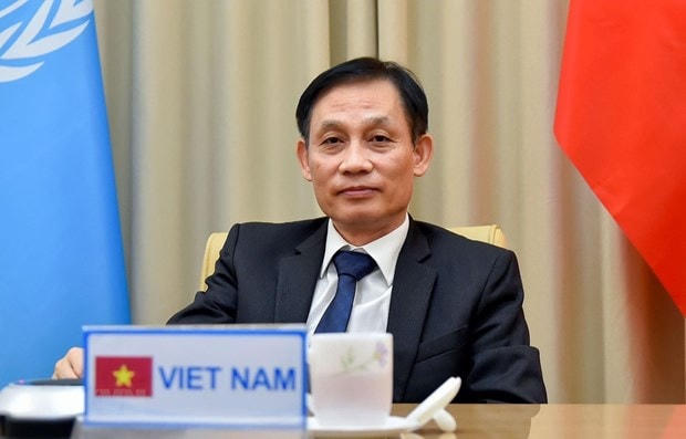 Thứ trưởng Ngoại giao Lê Hoài Trung. Ảnh: TTXVN.