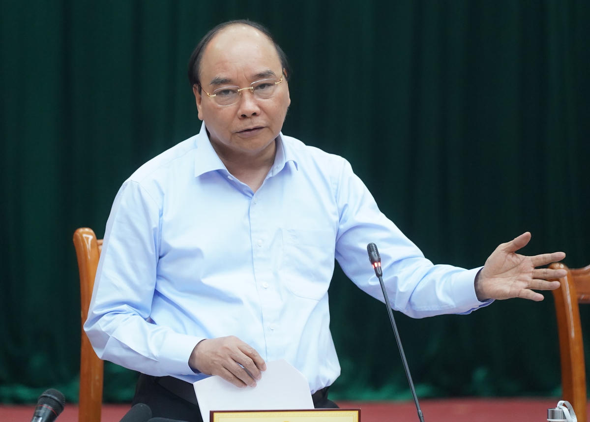 Thủ tướng Chính phủ Nguyễn Xuân Phúc. Ảnh: Quang Hiếu.