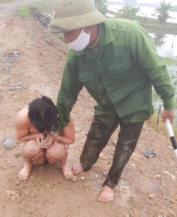 Đối tượng Trương Văn Luận vượt sông vào địa bàn Hải Phòng.