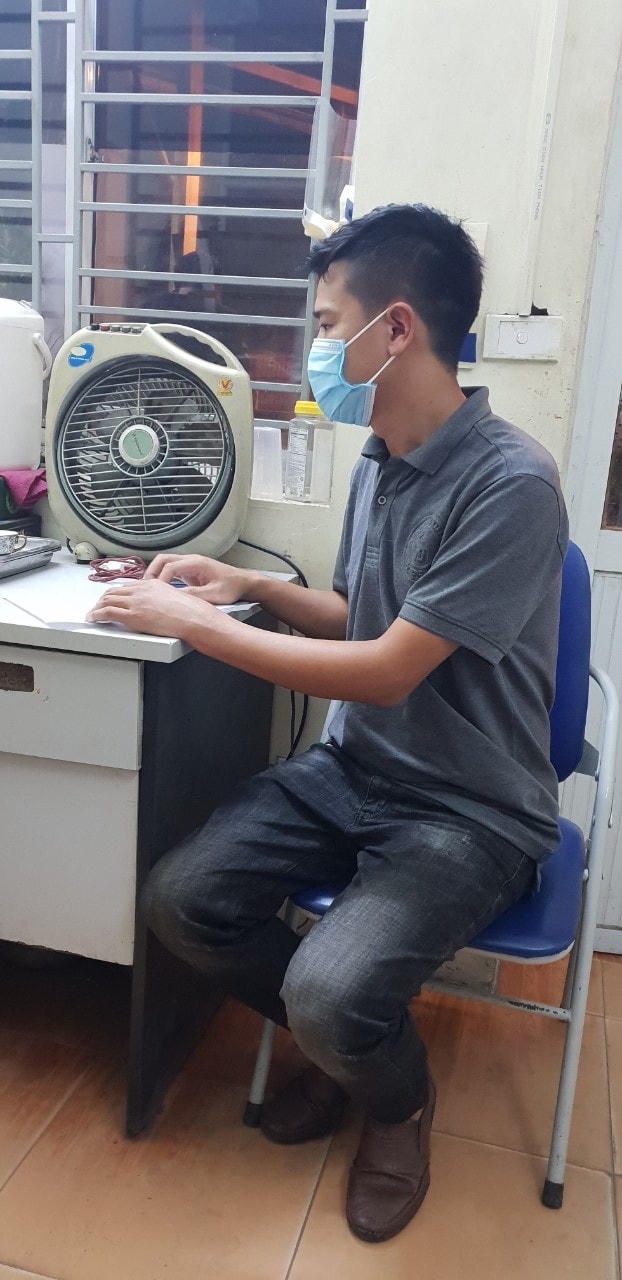 Lái xe Mai Văn Dũng bị phát hiện xử dụng giấy xét nghiệm giả. 