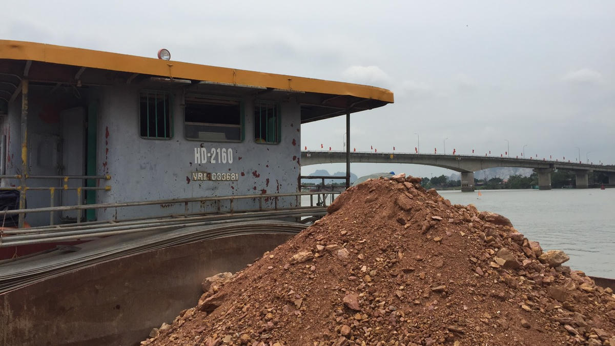 Phương tiện bị bắt giữ.