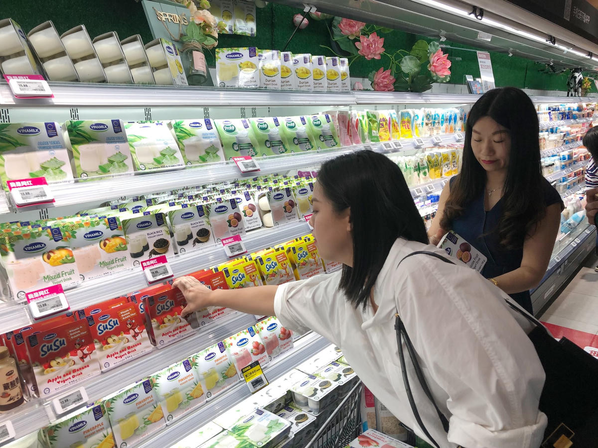 Sau sữa chua, nước giải khát thì sữa hạt và sữa đặc là những sản phẩm được Vinamilk đẩy mạnh để khai thác thị trường quy mô tỷ dân - Trung Quốc.