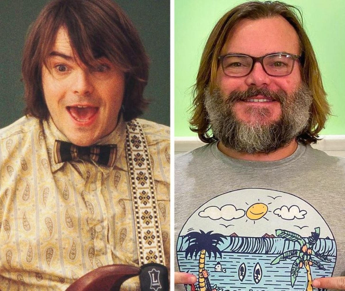 Ngoại hình của Jack Black không hề là trở ngại với sự nghiệp của anh. Nam diễn viên, nhạc sĩ và diễn viên hài người Mỹ này đã chinh phục trái tim của nhiều thế hệ kể từ khi anh xuất hiện trong bộ phim hài kinh điển School of Rock. Màn trình diễn xuất sắc đã giúp anh được đề cử giải Quả cầu vàng.  