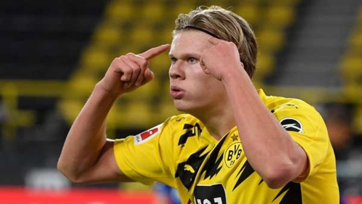 7.Erling Haaland | Borussia Dortmund | 17 bàn thắng (34 điểm).  