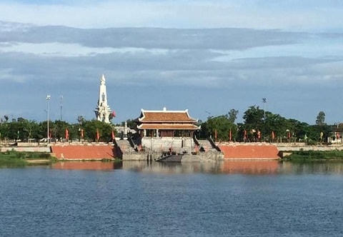 Bến sông Thạch Hãn (Quảng Trị). Ảnh: Quang Hà.